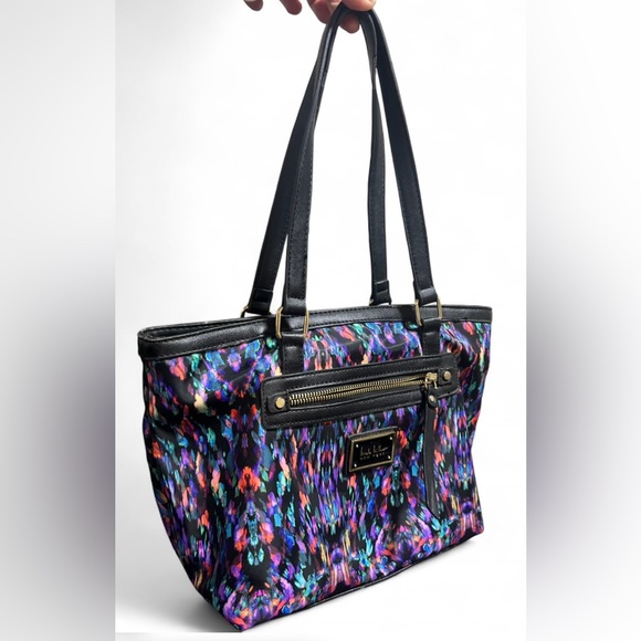 Nicole Miller Vibrant Multicolor Shoulder Bag - Picture 4 of 9